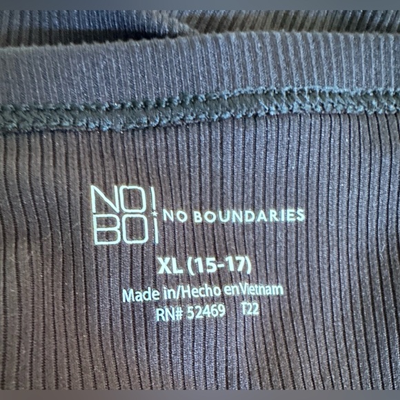 NWT NOBO Women’s Black Tank Top Sleeveless Stretch Size XL - Picture 5 of 8